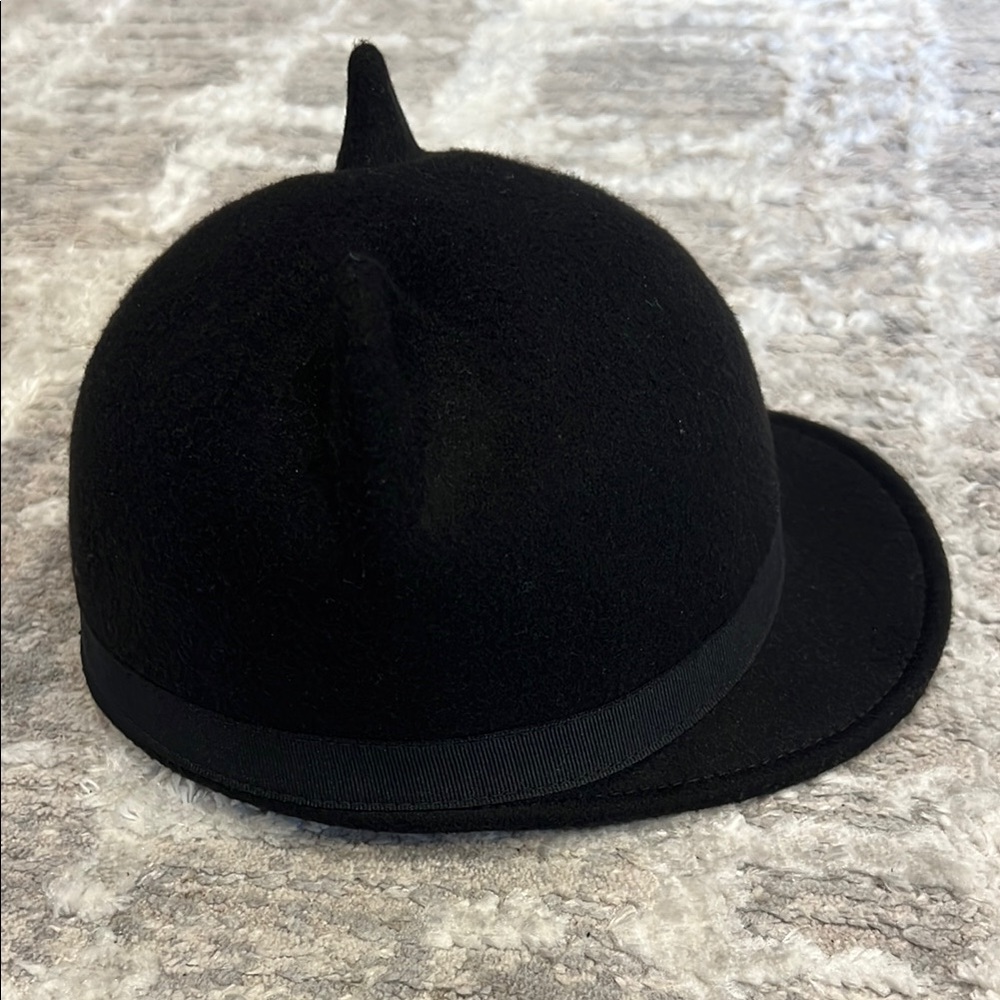 😻Gymboree 😻Black Cat Ear Hat Size 4T-5T